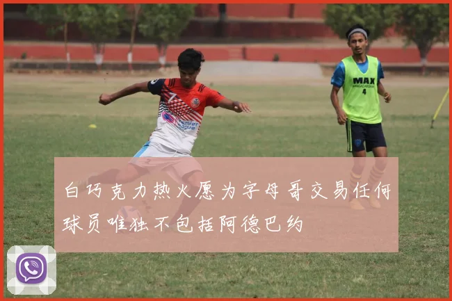 白巧克力热火愿为字母哥交易任何球员唯独不包括阿德巴约